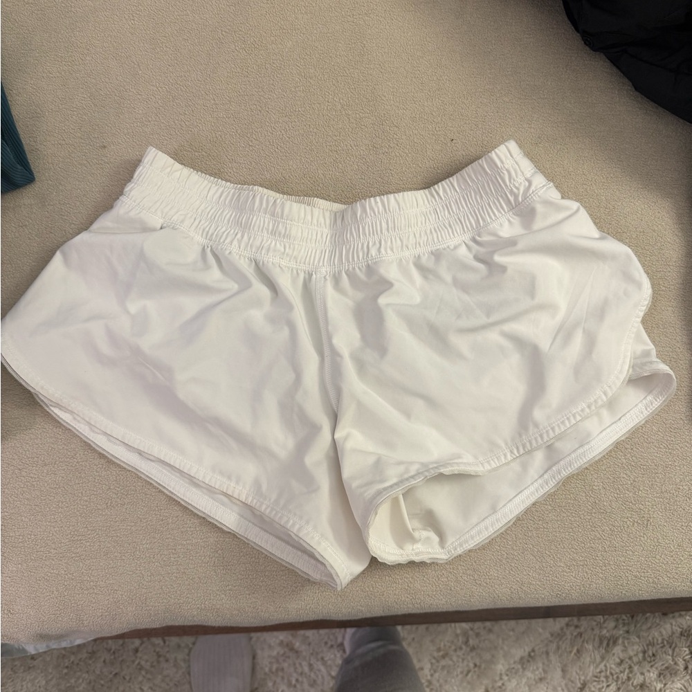 Lululemon Athletica White Shorts - Picture 2 of 3